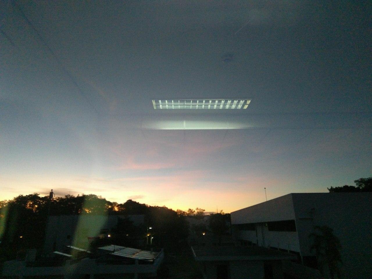 Sunrise morning scene