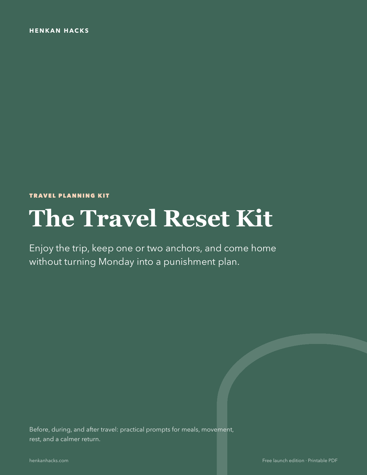 The Travel Reset Kit cover